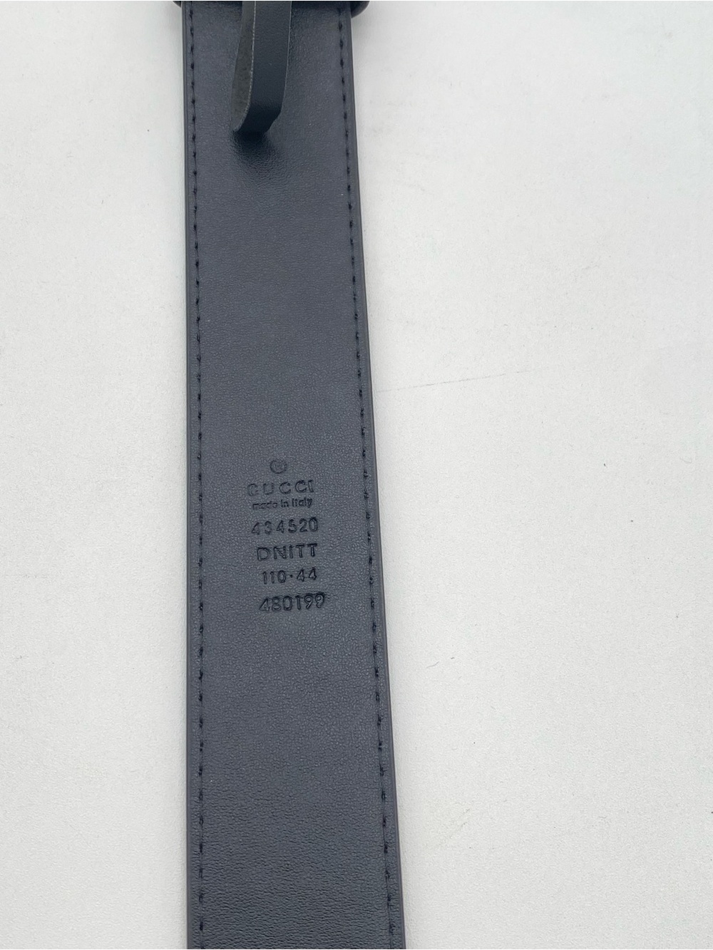 Gucci Pearl GG Leather Belt- 110CM/XL - Picture 16 of 16